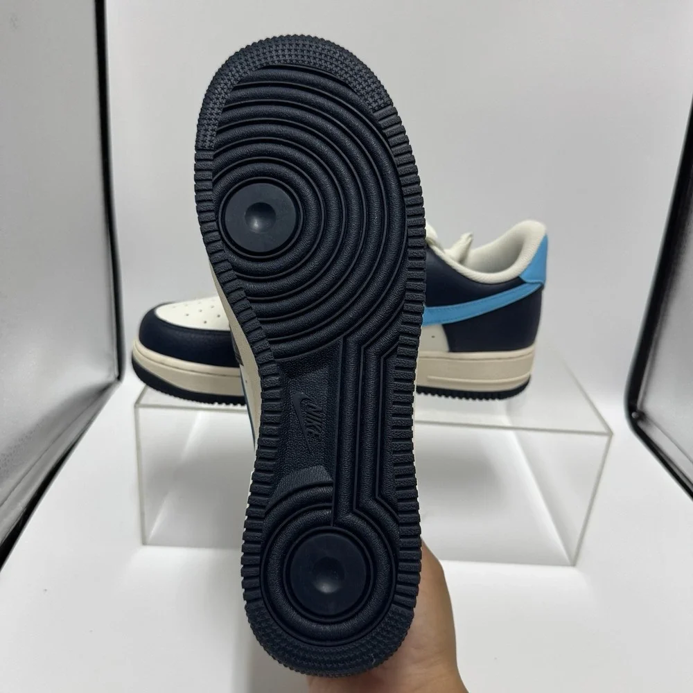 Brand New Nike Air Force 1 '07  Armory Navy Blue Sail HJ9291-478 Men's Size 11